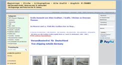 Desktop Screenshot of antike-graphik.de