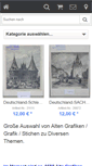 Mobile Screenshot of antike-graphik.de
